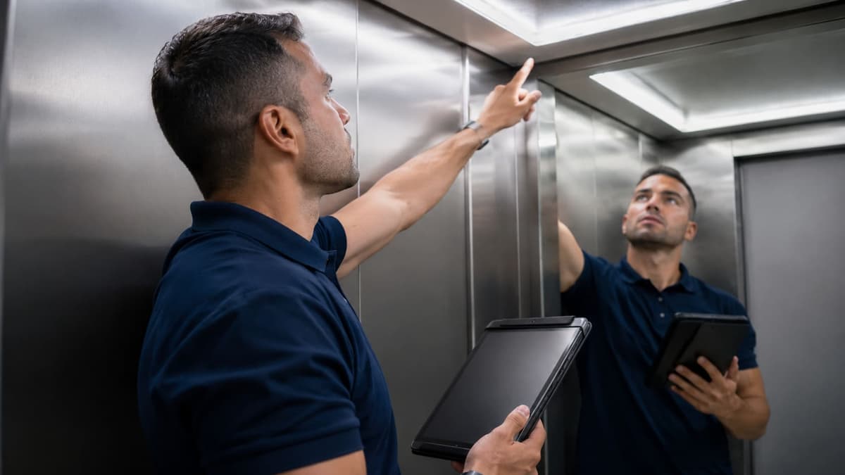 Auditeur CertiClean en relevé terrain, zone par zone